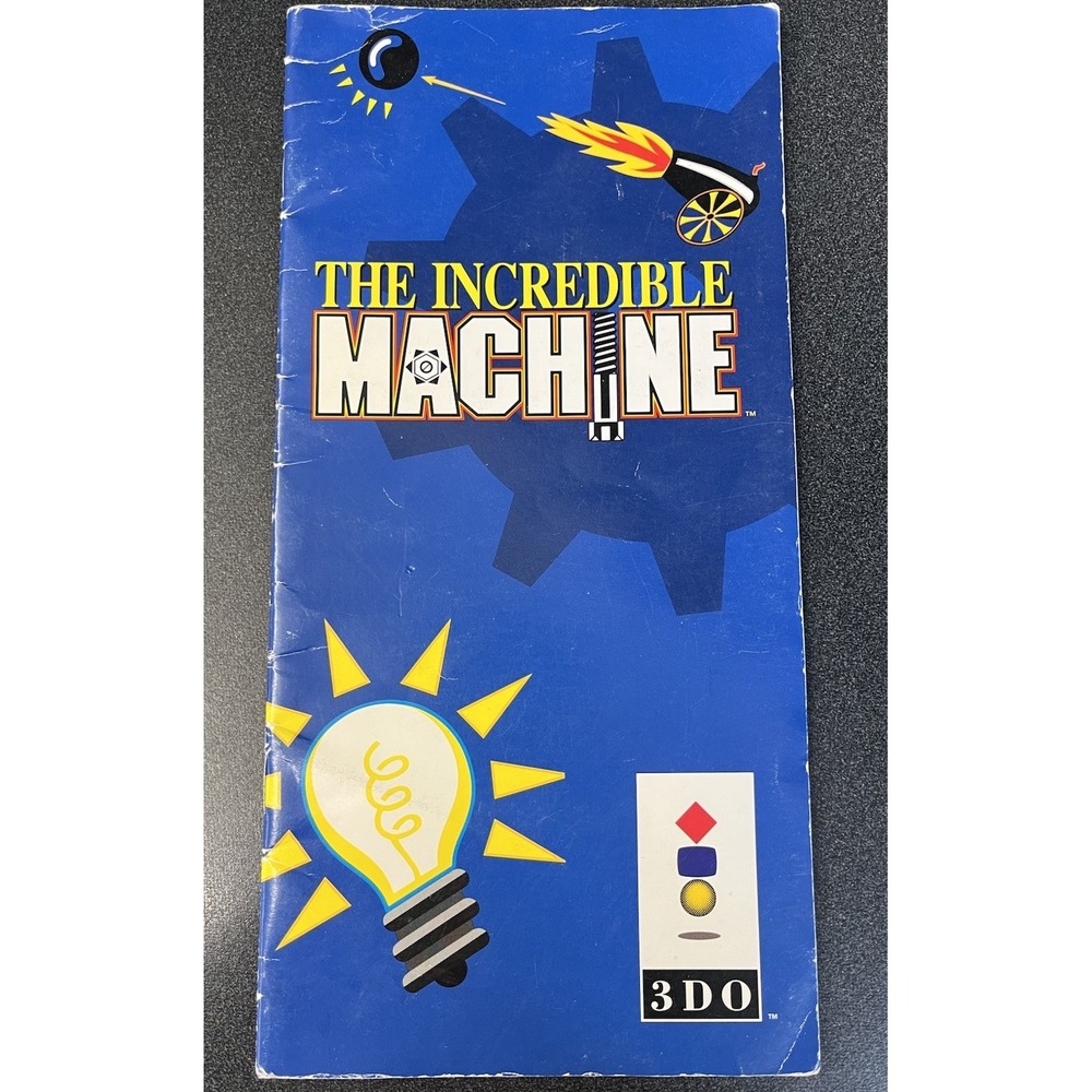 The Incredible Machine for Panasonic 3DO Manual Only 1994